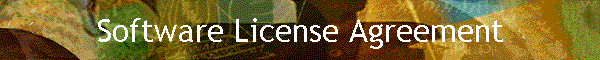Software License Agreement